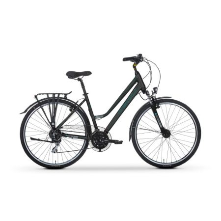 rower trekkingowy tabou kinetic 3.0 28 czarny damski rowex